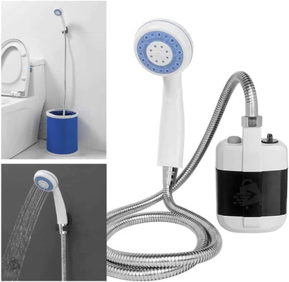AquaLite™ Compact Handheld Outdoor Shower – Portable Travel & Camping Water Sprayer